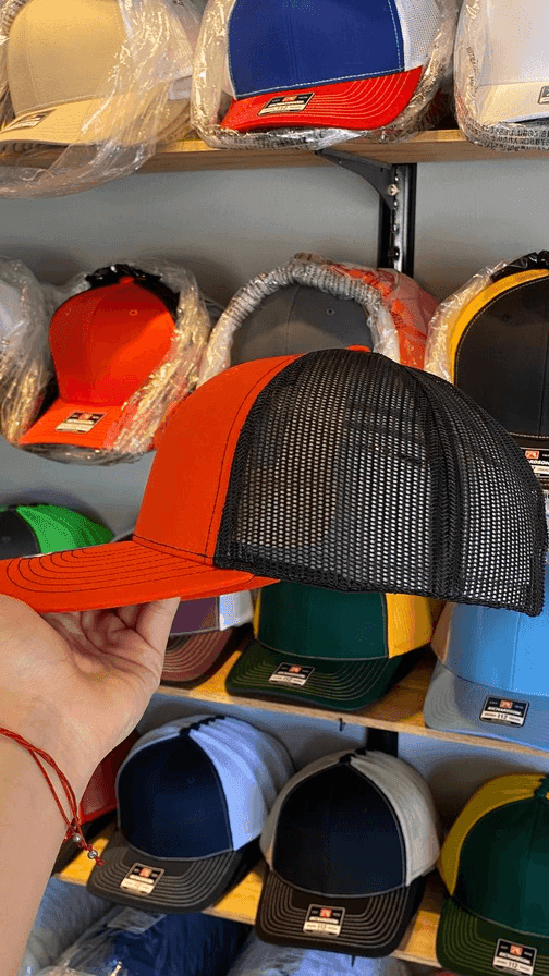 Richardson 112 - naranja/negro