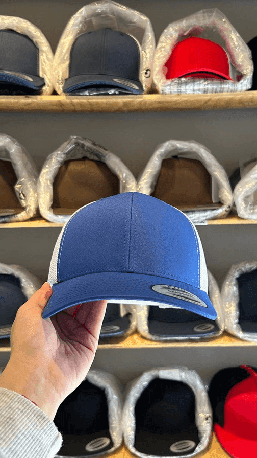 Flexfit Yupoong 6606 - Rey/Blanco