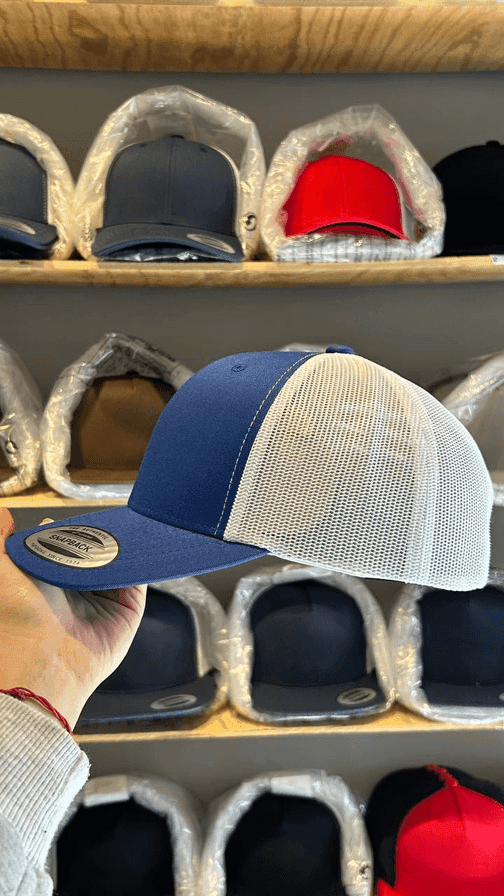 Flexfit Yupoong 6606 - Rey/Blanco