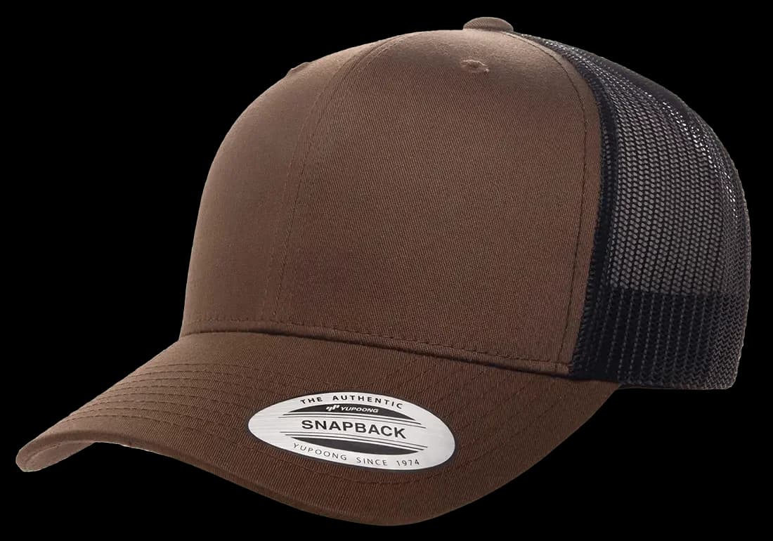 Flexfit 6606T - Coyote Brown / Black