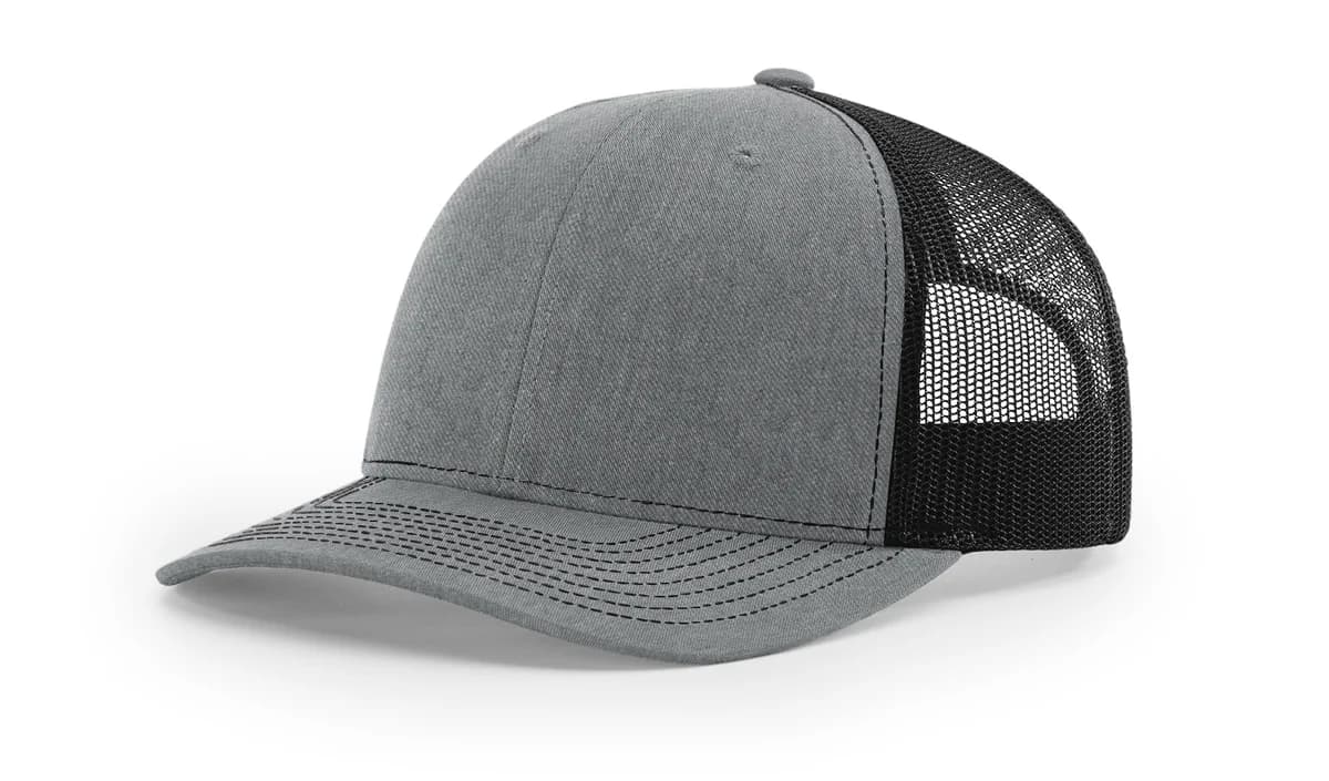 Richardson 112 - Heather Grey/Black