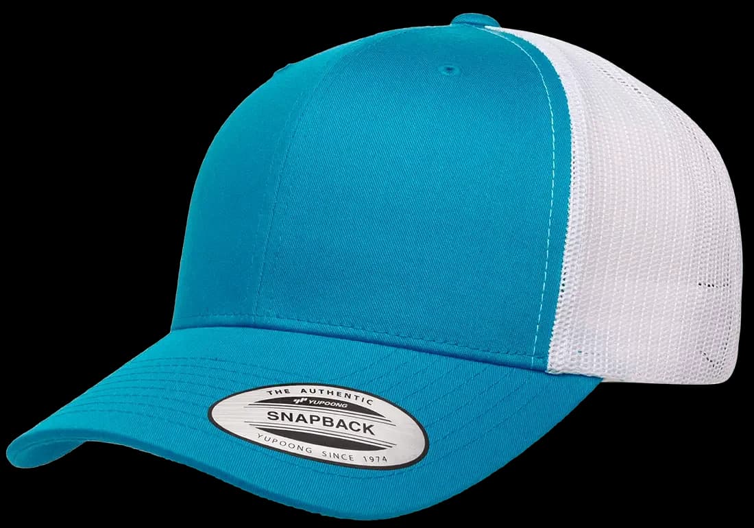 Flexfit 6606T - Turquoise / White