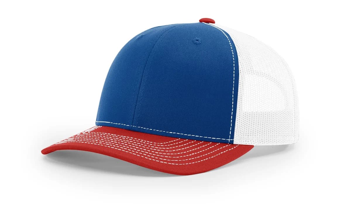 Richardson 112 - Royal/White/Red