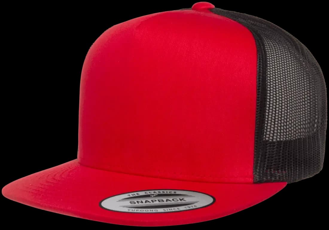 Flexfit 6006T - Red / Black