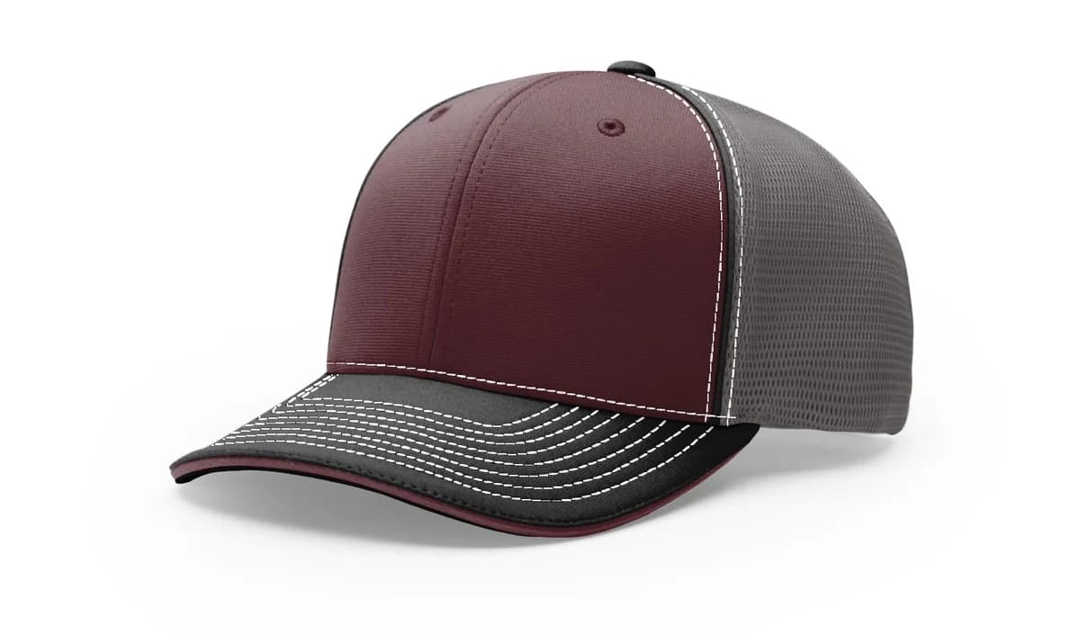 Richardson 172 - Maroon/Charcoal/Black