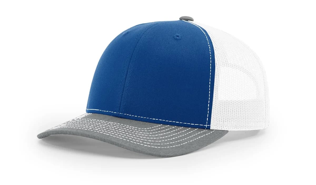 Richardson 112 - Royal/White/Heather Grey