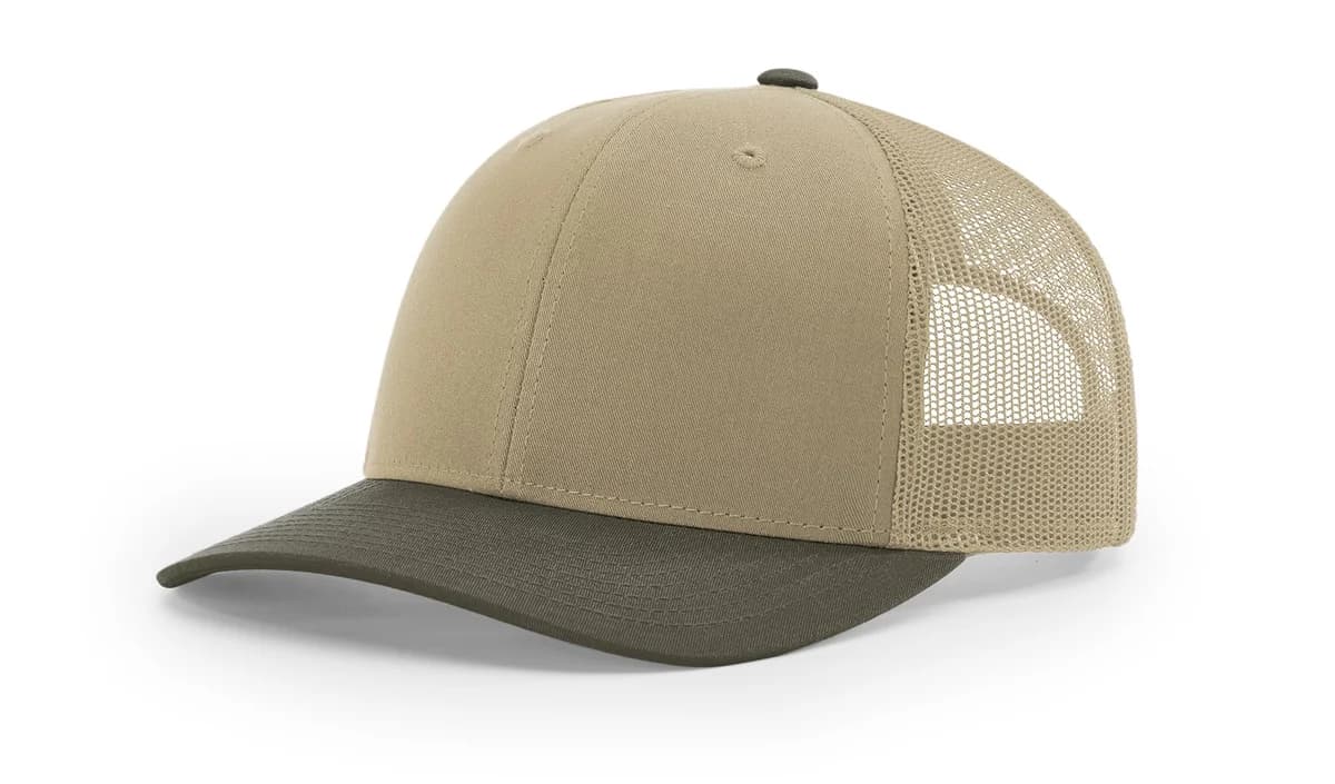 Richardson 112 - Khaki/Chocolate Chip