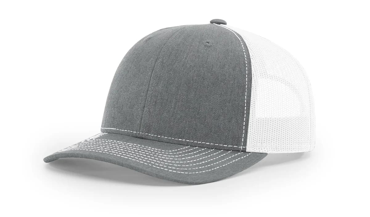 Richardson 112 - Heather Grey/White