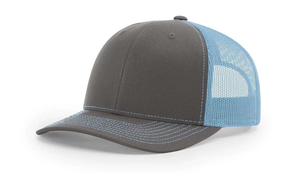 Richardson 112 - Charcoal/Columbia Blue