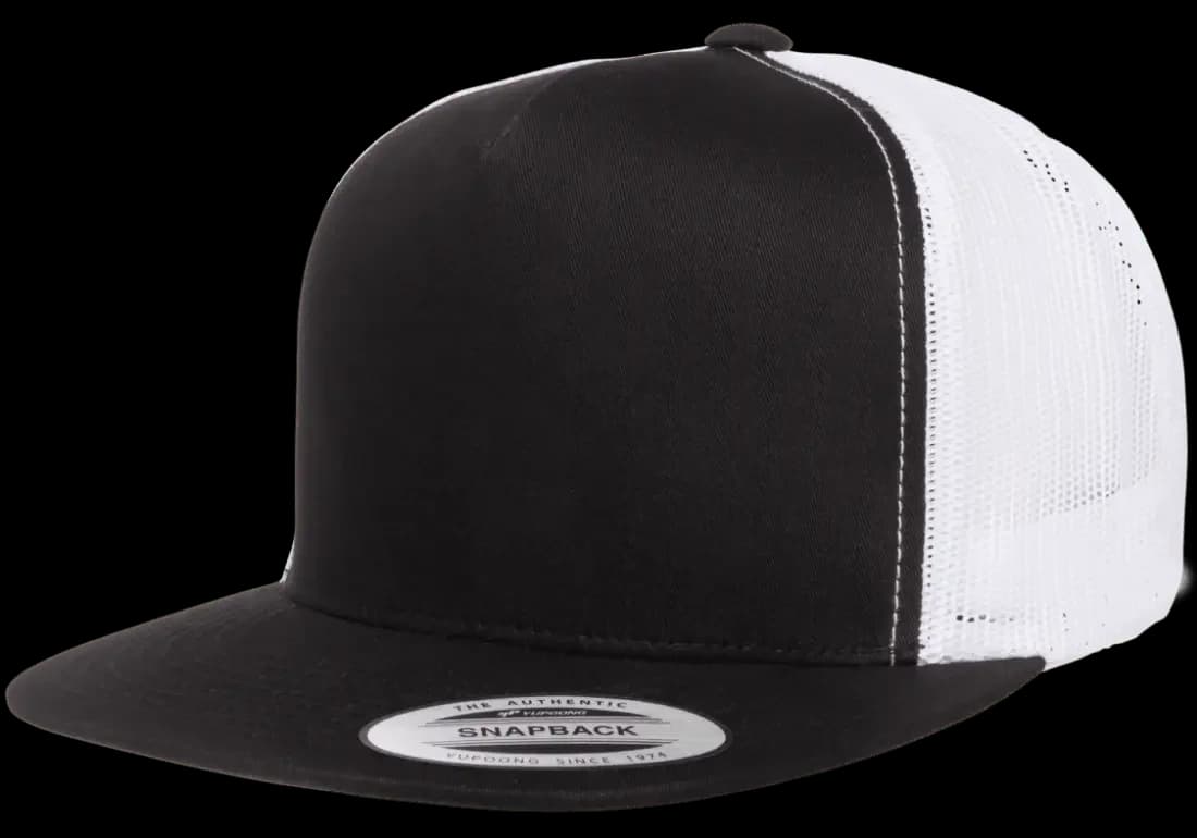 Flexfit 6006T - Black / White