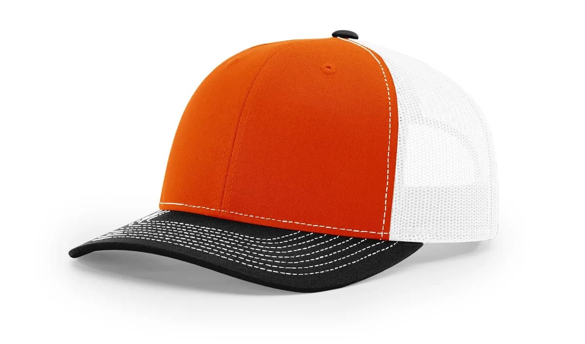 Richardson 112 - Orange/White/Black