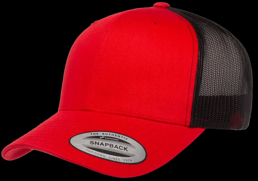 Flexfit 6606T - Red / Black
