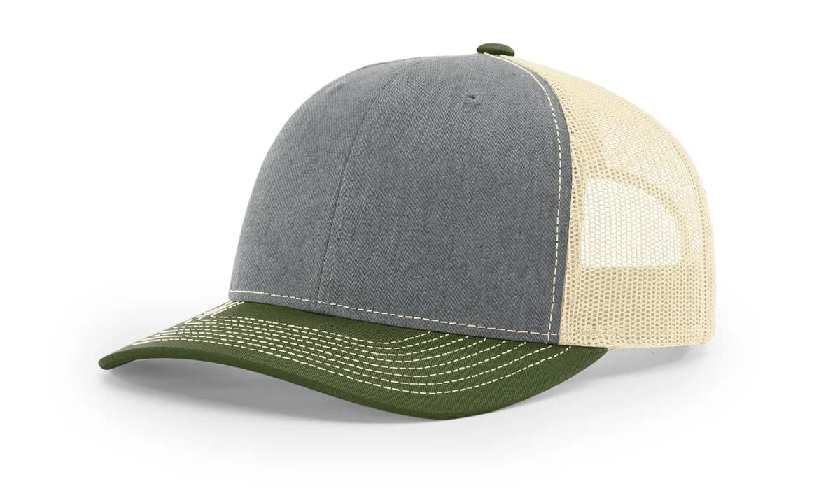 Richardson 112 - Heather Grey/Birch/Army Olive