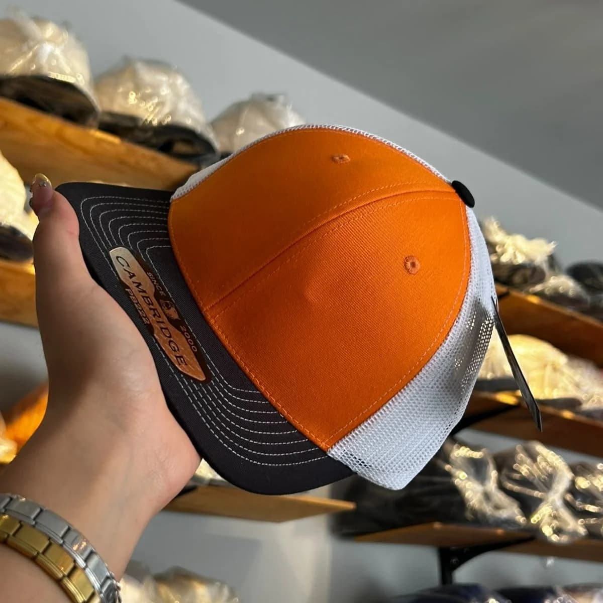 Cambridge Pitbull - Orange/White/Black