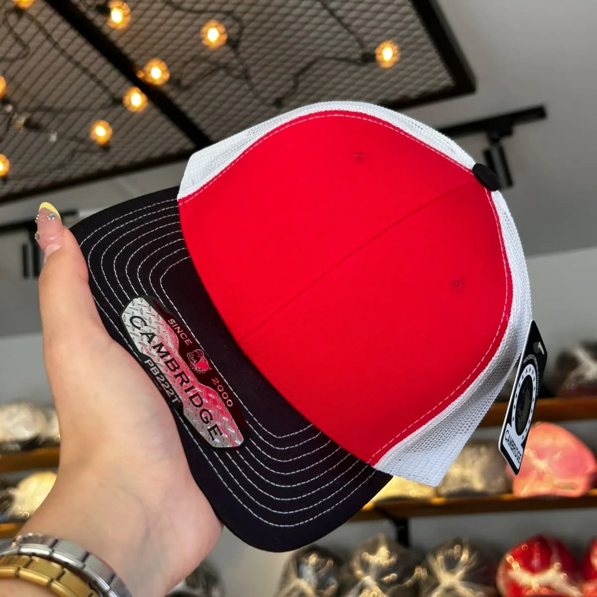 Cambridge Pitbull - Red/white/black