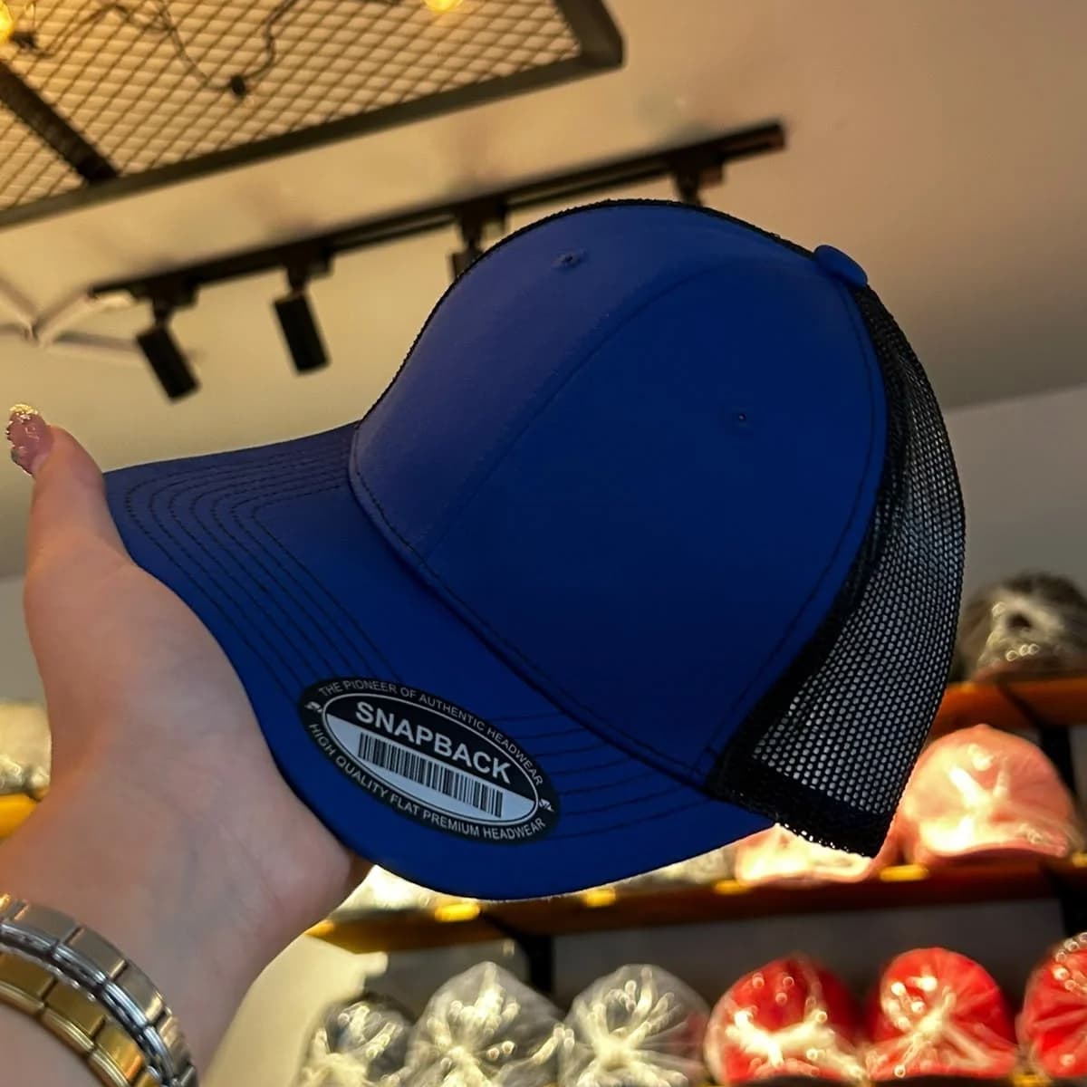 Waycaps TC - ROYAL/BLACK MALLA