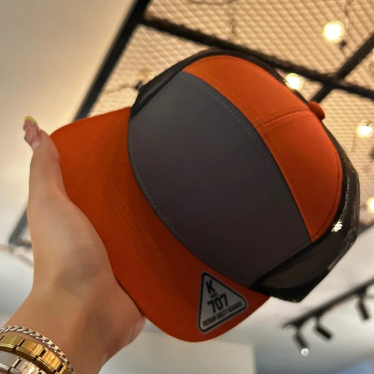 Kamel 707 - Charcoal/Orange/Black malla