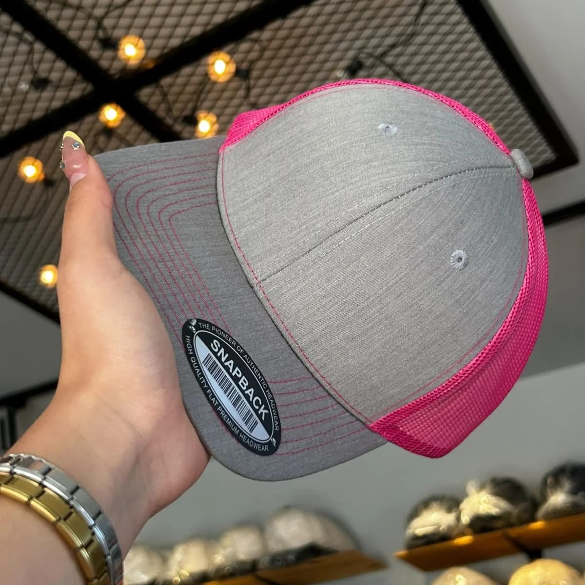 Waycaps TC - HEATHER/N. PINK