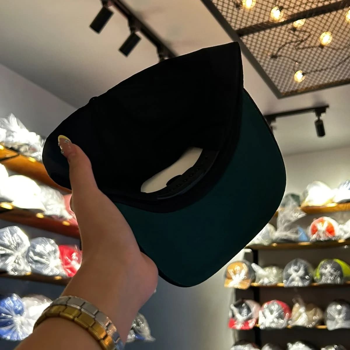 Waycaps TC - BLACK/D.GREEN
