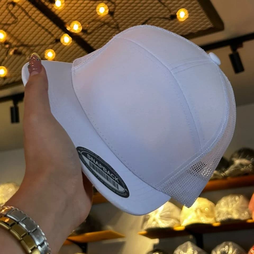 Waycaps TC - White malla plana