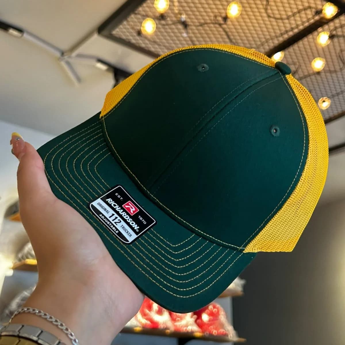 Richardson 112 - DARK GREEN/GOLD