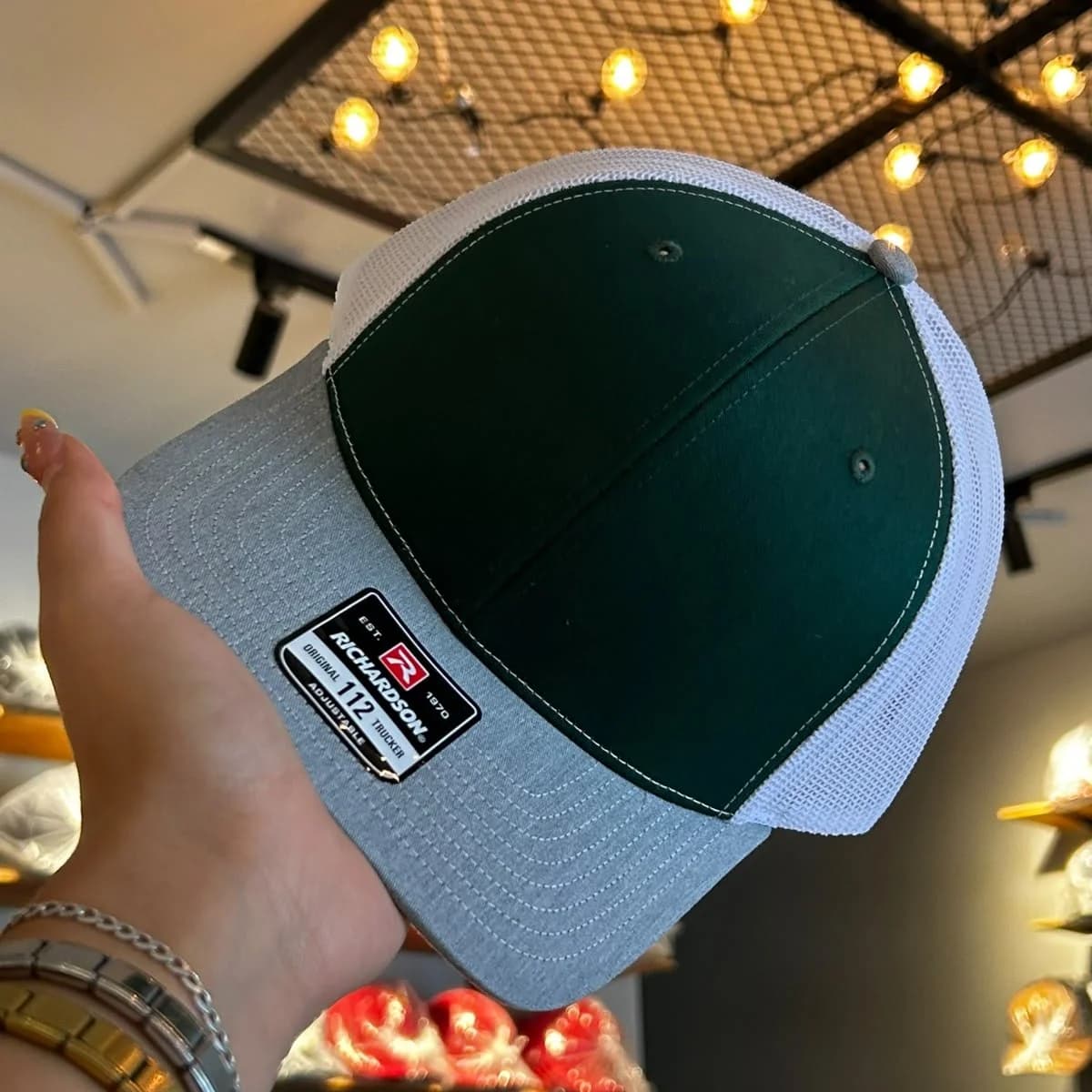 Richardson 112 - DARK GREEN/WHITE/HEATHER