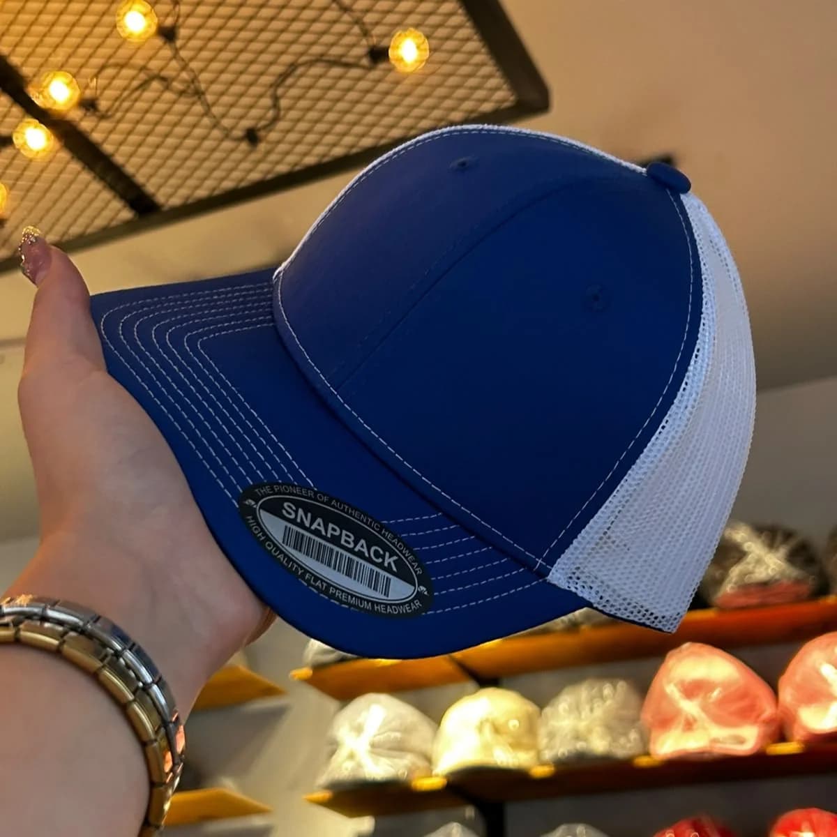 Waycaps TC - ROYAL/WHITE MALLA