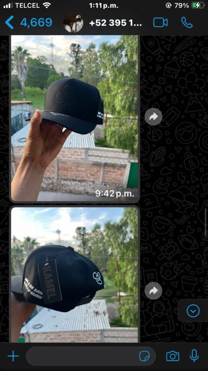 Referencia de cliente — comentario real recibido por WhatsApp