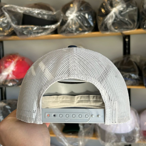Yupoong 6606 Navy / Silver