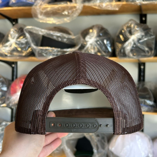 Yupoong 6006 Brown / White / Brown