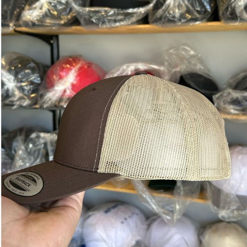 Yupoong 6606 Brown / Khaki