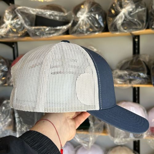 Yupoong 6606 Navy / Silver