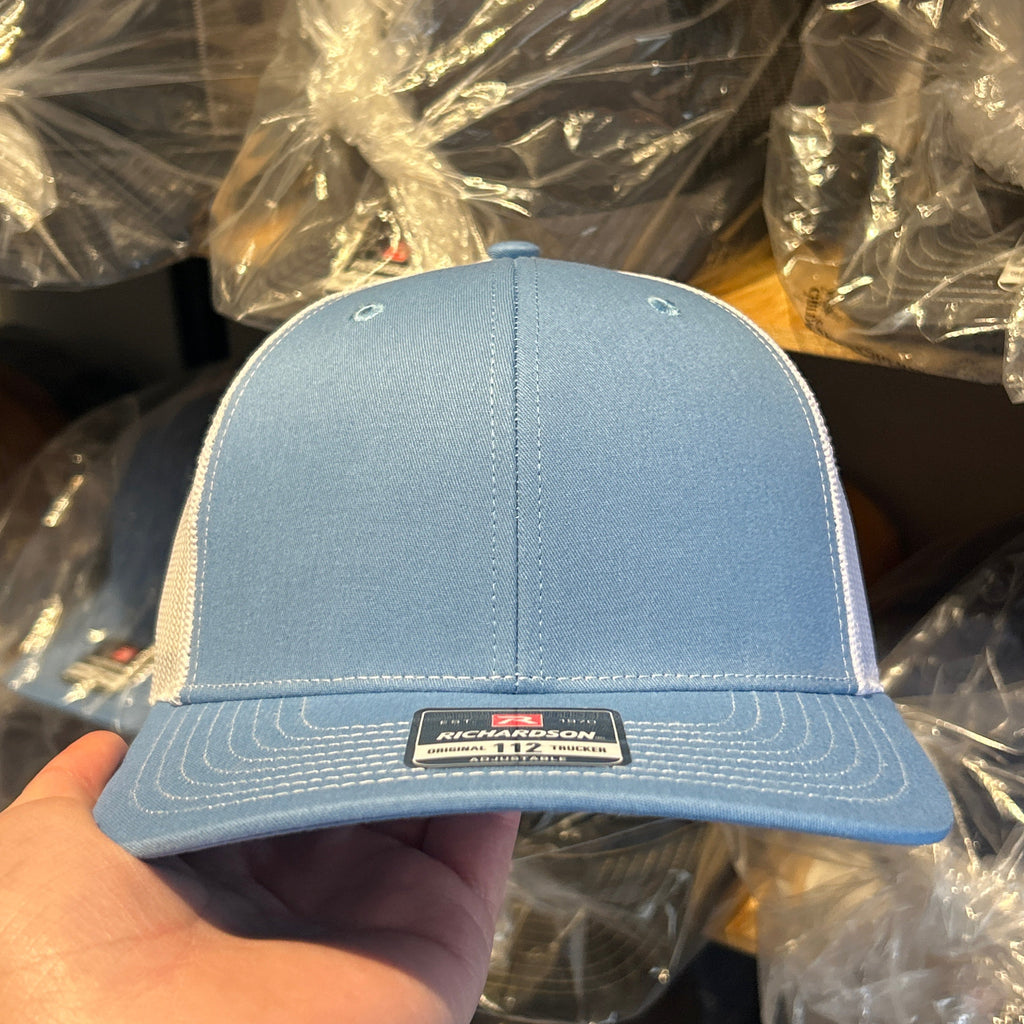 Richardson 112 Cyan/White