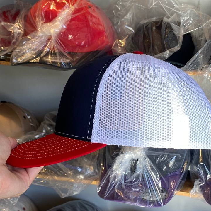 Richardson 112 Navy/White/Red