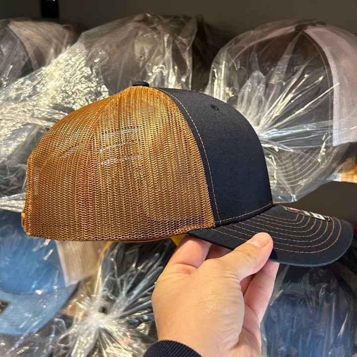 Richardson 112 Navy/Caramel