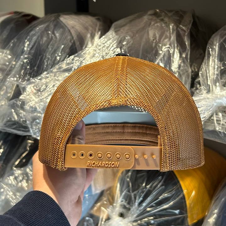 Richardson 112 Navy/Caramel