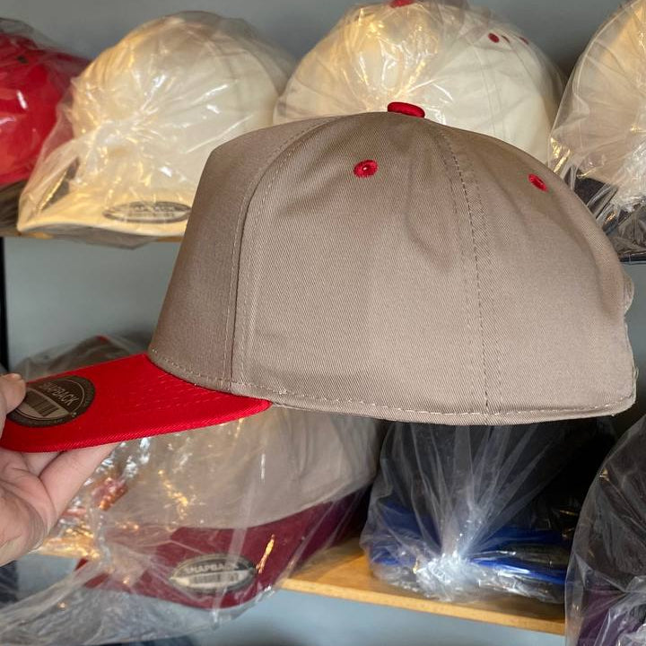 Waycaps TC Khaki/Red