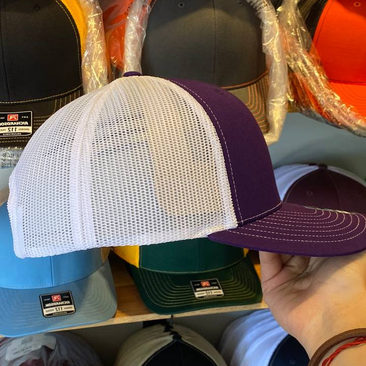 Richardson 112 Purple/White