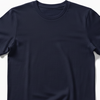 Playera Cuello Redondo Manga Corta  · 100% Algodón · Marino